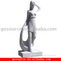 woman abstract statues